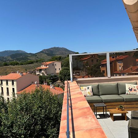 Attique A Banyuls - Vue Mer Et Montagne Dış mekan fotoğraf