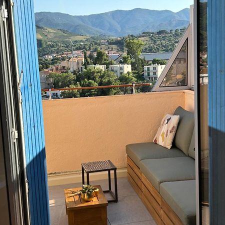 Attique A Banyuls - Vue Mer Et Montagne Dış mekan fotoğraf