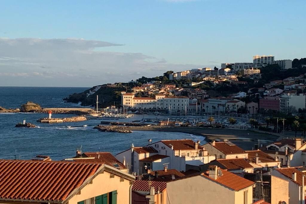 Attique A Banyuls - Vue Mer Et Montagne Dış mekan fotoğraf