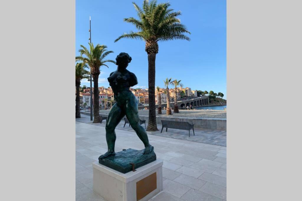 Attique A Banyuls - Vue Mer Et Montagne Dış mekan fotoğraf